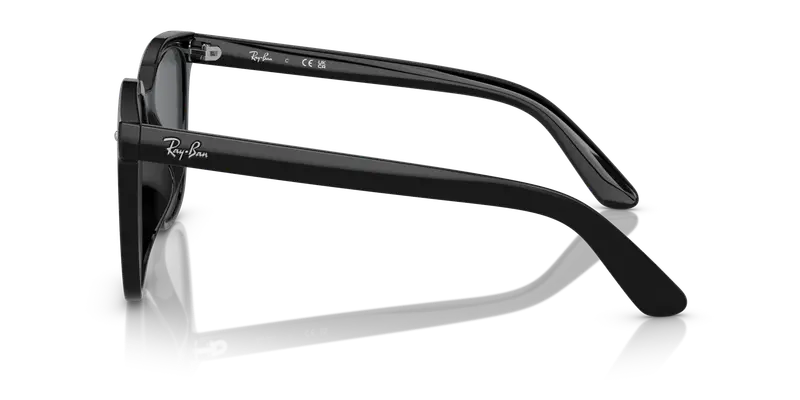 Ray - Ban Unisex RB4401D 601/87 Occhiali da sole Iniettato Nero Grigio Squadrata Normale miniatura 3