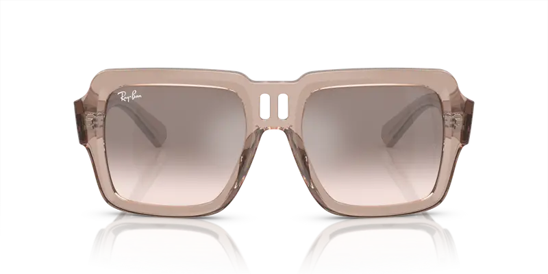 Ray - Ban Unisex RB4408 MAGELLAN 67278Z Occhiali da sole Iniettato Marrone Marrone Squadrata Normale Sfumato miniatura 2