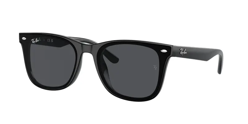 Ray - Ban Unisex RB4420 601/87 Occhiali da sole Iniettato Nero Grigio Squadrata Normale