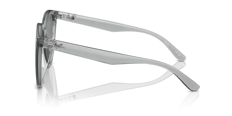 Ray - Ban Unisex RB4423D 645087 Occhiali da sole Iniettato Grigio Marrone Squadrata Normale miniatura 3