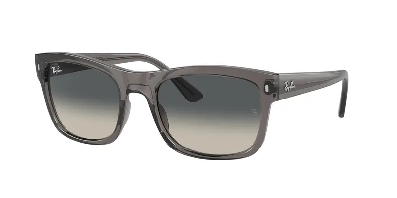 Ray - Ban Unisex RB4428  667571 Occhiali da sole Acetato Grigio Grigio Squadrata Normale Sfumato