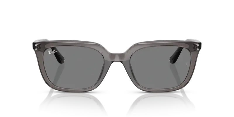Ray - Ban Unisex RB4439D 667587 Occhiali da sole Acetato Grigio Grigio Squadrata Normale miniatura 2