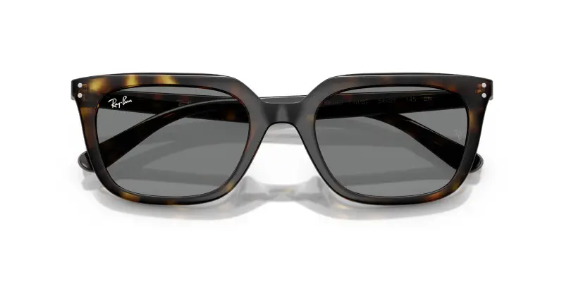 Unisex RB4439D 710/87 Occhiali da sole Acetato Tartaruga Grigio Squadrata Normale miniatura 2