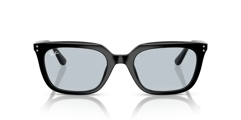 Ray - Ban Unisex RB4439D 901/72 Occhiali da sole Acetato Nero Blu Squadrata Normale miniatura 2