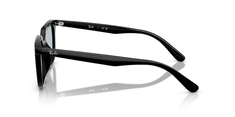 Ray - Ban Unisex RB4439D 901/72 Occhiali da sole Acetato Nero Blu Squadrata Normale miniatura 3