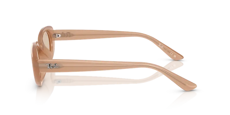 Ray - Ban Unisex RB4441D 678793 Occhiali da sole Iniettato Marrone Marrone Pillow Normale miniatura 3