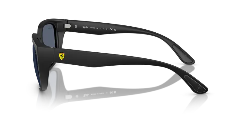 Ray - Ban Unisex RB4443M F70287 Occhiali da sole Peek Nero Grigio Squadrata Normale miniatura 3