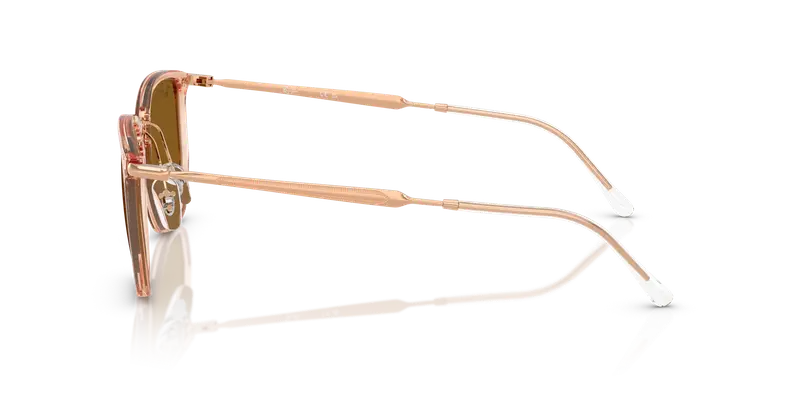 Ray - Ban Unisex RB4451 680133 Occhiali da sole Nylon Marrone Marrone Geometrica Normale miniatura 3