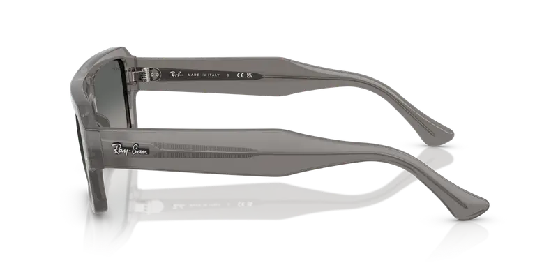 Ray - Ban Unisex RB4454 LUKAS 680571 Occhiali da sole Acetato Grigio Grigio Squadrata Normale Sfumato miniatura 3