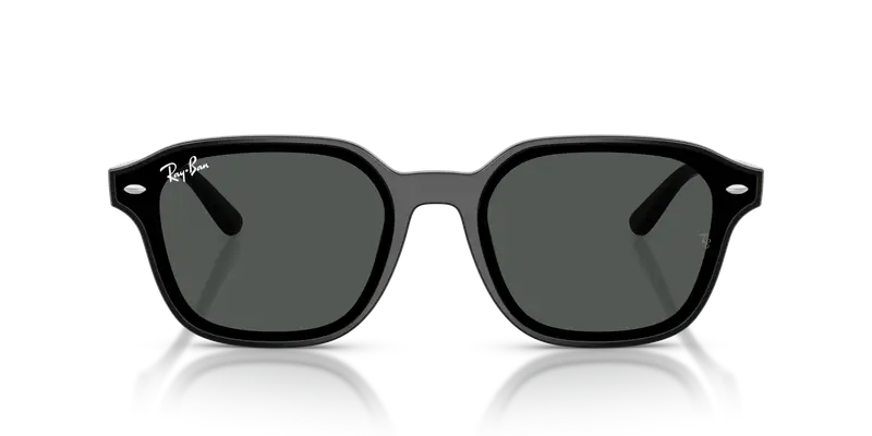 Ray - Ban Unisex RB4458D 601/87 Occhiali da sole Nylon Nero Grigio Squadrata Normale miniatura 2