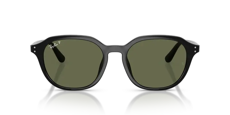 Ray - Ban Unisex RB4459D 901/9A Occhiali da sole Acetato Nero Verde Squadrata Polarizzata miniatura 2