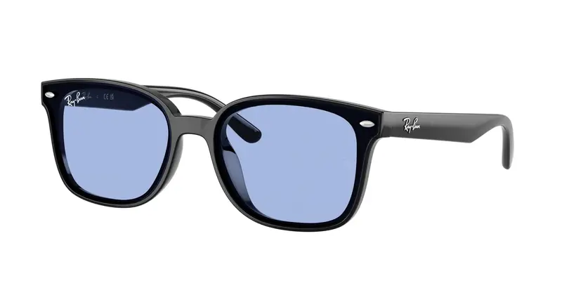Ray - Ban Unisex RB4461D 601/80 Occhiali da sole Nylon Nero Blu Squadrata Normale