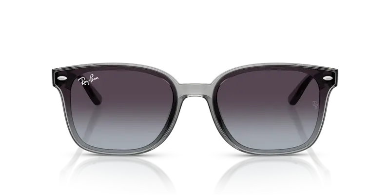 Ray - Ban Unisex RB4461D 64508G Occhiali da sole Nylon Grigio Grigio Squadrata Normale Sfumato miniatura 2