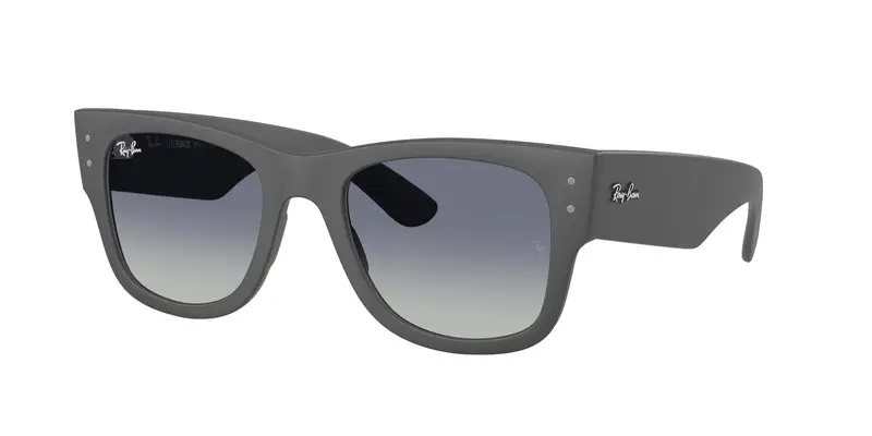 Ray - Ban Unisex RB4840S 60174L Occhiali da sole Peek Grigio Squadrata Normale Sfumato