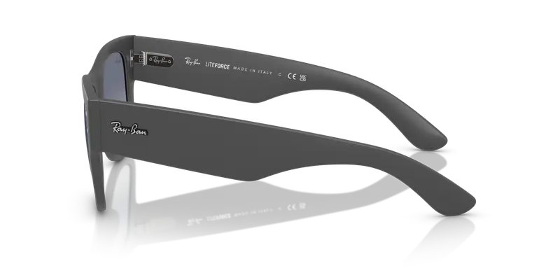 Ray - Ban Unisex RB4840S 60174L Occhiali da sole Peek Grigio Squadrata Normale Sfumato miniatura 3