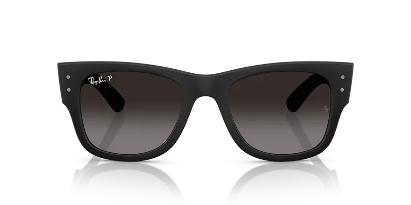 Ray - Ban Unisex RB4840S 601ST3 Occhiali da sole Peek Nero Grigio Squadrata Polarizzata miniatura 2
