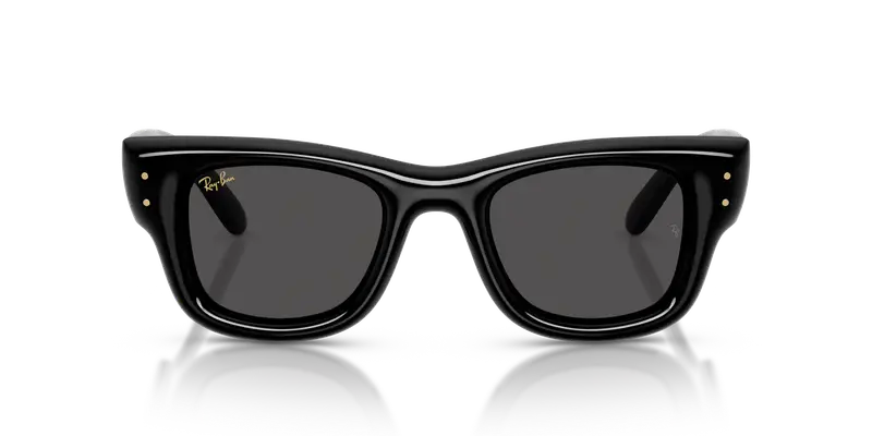 Ray - Ban Unisex RB4940 WAYFARER PUFFER 601/87 Occhiali da sole Nylon Nero Nero Squadrata Normale miniatura 2