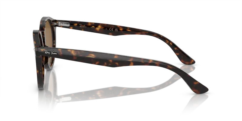 Ray - Ban Unisex RB7680S LARRY 902/33 Occhiali da sole Acetato Tartaruga Marrone Pantos Normale miniatura 3