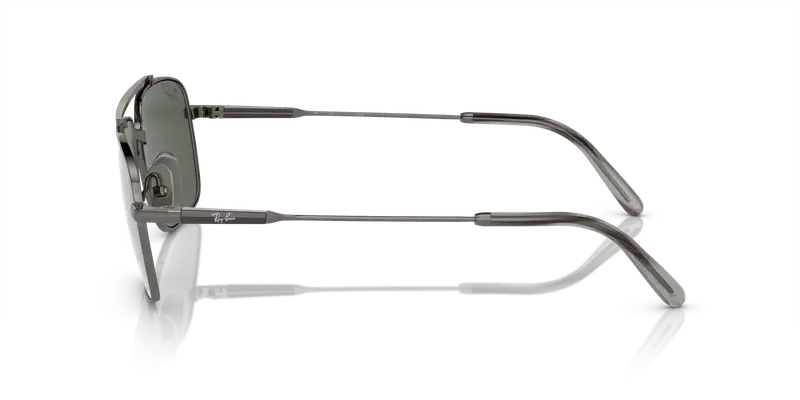 Ray - Ban Unisex RB8096 MICHAEL TITANIUM 165/GK Occhiali da sole Metallo Grigio Grigio Pillow Polarizzata Specchiato miniatura 3