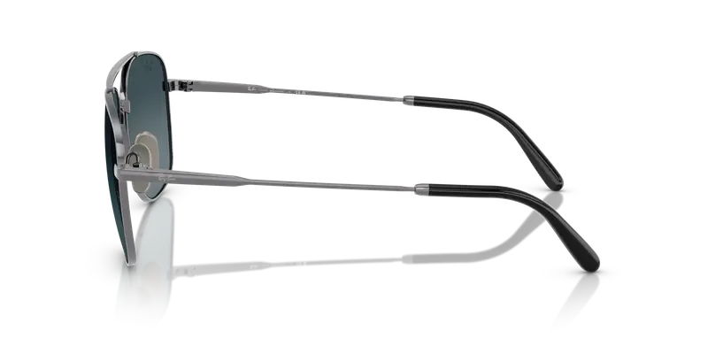 Ray - Ban Unisex RB8097 WILLIAM TITANIUM 165/S3 Occhiali da sole Titanio Grigio Blu Squadrata Polarizzata Sfumato miniatura 3