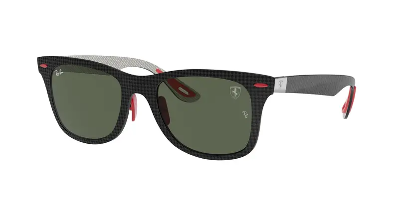 Ray - Ban Unisex RB8395M  F05471 Occhiali da sole Carbonio Nero G15 Squadrata Normale