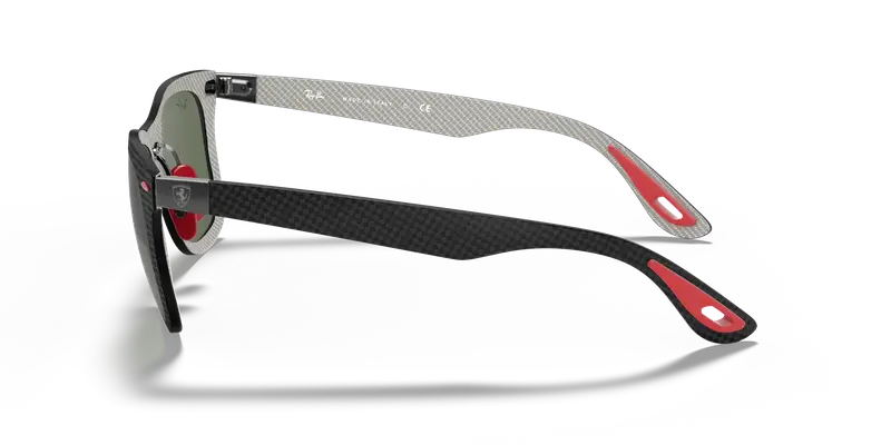 Ray - Ban Unisex RB8395M F05471 Occhiali da sole Carbonio Nero G15 Squadrata Normale miniatura 3