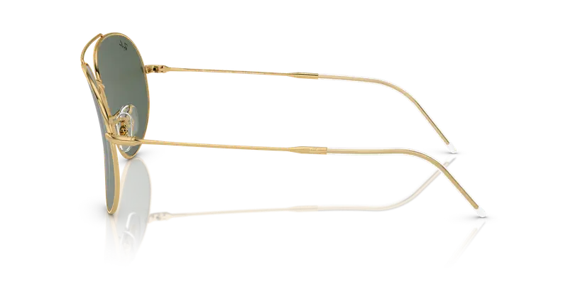 Ray - Ban Unisex RBR0101S AVIATOR REVERSE 001/VR Occhiali da sole Metallo Oro G15 Pilot Normale miniatura 3