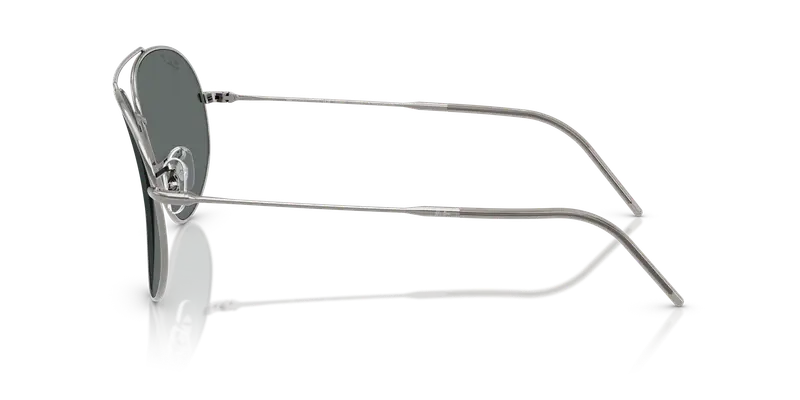 Ray - Ban Unisex RBR0101S AVIATOR REVERSE 004/81 Occhiali da sole Metallo Grigio Grigio Pilot Polarizzata miniatura 3