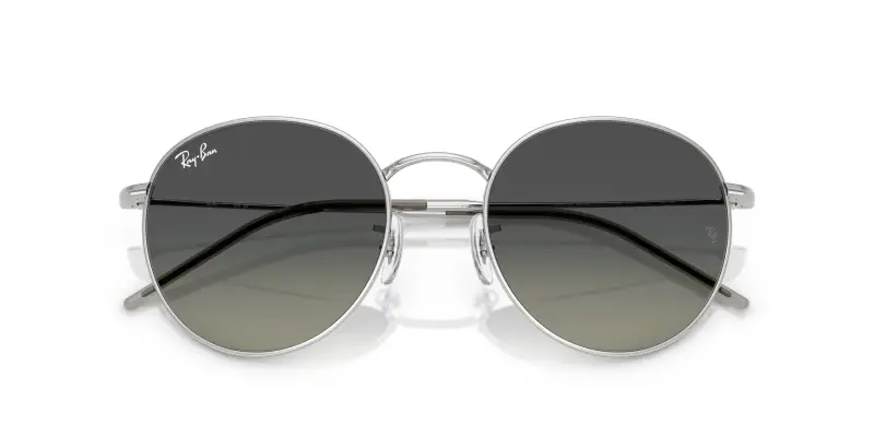 Unisex RBR0103S ROUND REVERSE 003/11 Occhiali da sole Metallo Argento Grigio Pantos Normale Sfumato miniatura 2