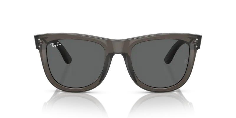 Ray - Ban Unisex RBR0502S WAYFARER REVERSE 6707GR Occhiali da sole Acetato Grigio Grigio Squadrata Normale miniatura 2