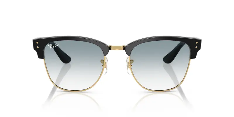 Unisex RBR0504S CLUBMASTER REVERSE 667779 Occhiali da sole Acetato Nero Blu Squadrata Normale Sfumato miniatura 3