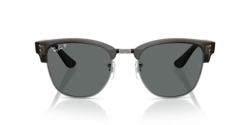 Unisex RBR0504S CLUBMASTER REVERSE 670781 Occhiali da sole Acetato Grigio Grigio Squadrata Polarizzata miniatura 3