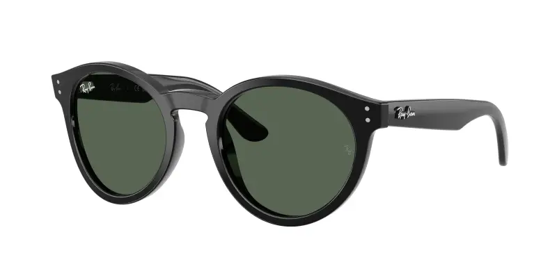 Unisex RBR0505S 6677VR Occhiali da sole Acetato Nero Verde Pantos Normale