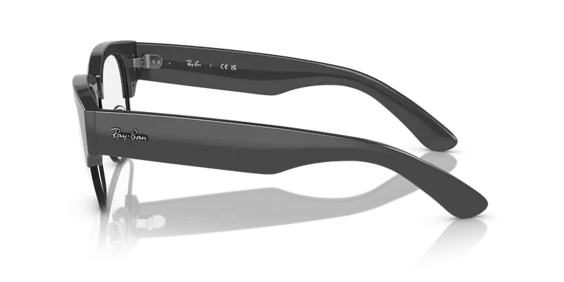 Ray - Ban Unisex RX0316V MEGA CLUBMASTER 8232 Montature da vista Acetato Grigio Trasparente Squadrata Normale miniatura 3