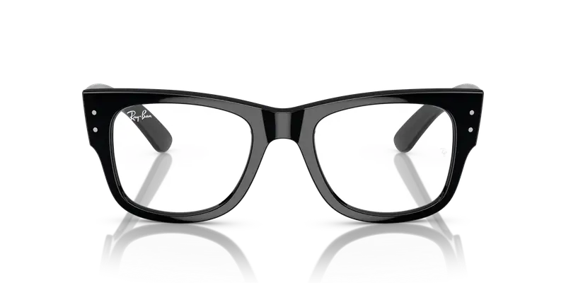 Ray - Ban Unisex RX0840V MEGA WAYFARER 2000 Montature da vista Acetato Nero Trasparente Squadrata Normale miniatura 2