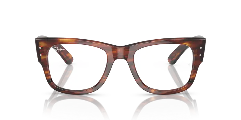 Ray - Ban Unisex RX0840V MEGA WAYFARER 2144 Montature da vista Acetato Marrone Trasparente Squadrata Normale miniatura 2