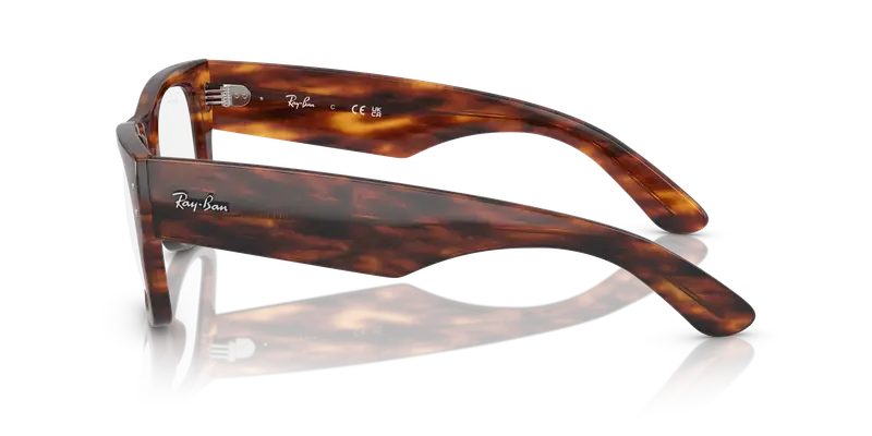 Ray - Ban Unisex RX0840V MEGA WAYFARER 2144 Montature da vista Acetato Marrone Trasparente Squadrata Normale miniatura 3