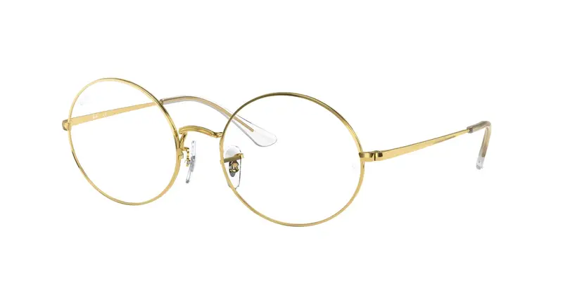 Ray - Ban Unisex RX1970V 3086 Montature da vista Metallo Oro  Rotonda