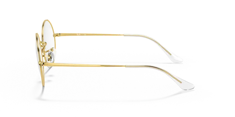 Ray - Ban Unisex RX1970V 3086 Montature da vista Metallo Oro Rotonda miniatura 3