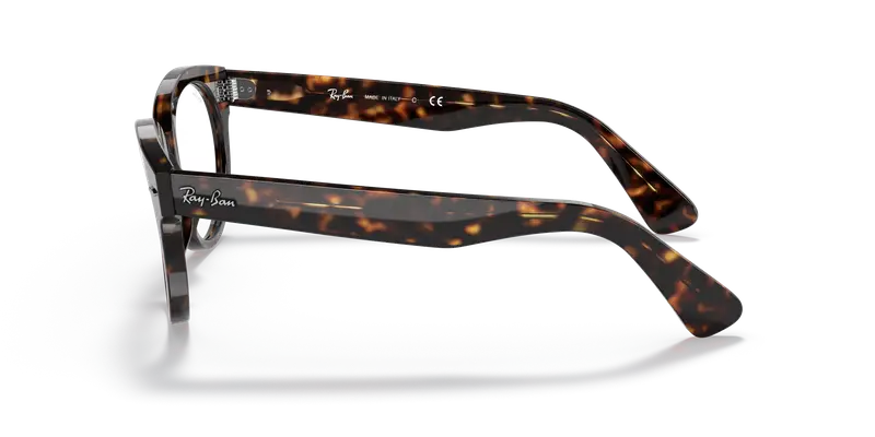 Ray - Ban Unisex RX2199V 2012 Montature da vista Acetato Tartaruga Trasparente Pantos Normale miniatura 3