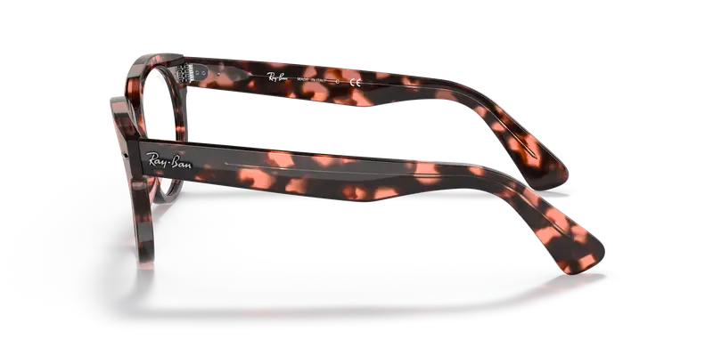 Ray - Ban Unisex RX2199V 8118 Montature da vista Plastica Havana Pantos miniatura 3