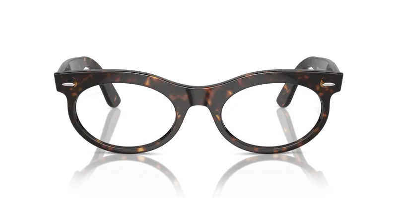 Ray - Ban Unisex RX2242V WAYFARER OVAL 2012 Montature da vista Acetato Tartaruga Trasparente Rotonda Normale miniatura 2