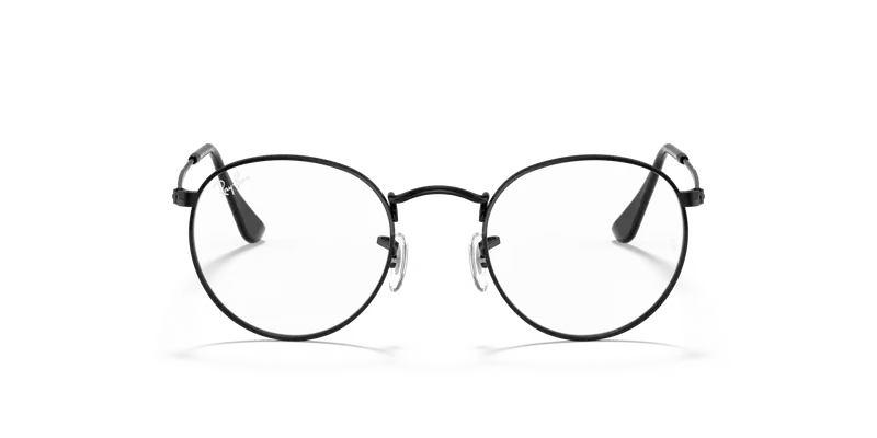 Ray - Ban Unisex RX3447V ROUND METAL 2503 Montature da vista Metallo Nero Trasparente Rotonda Normale miniatura 2