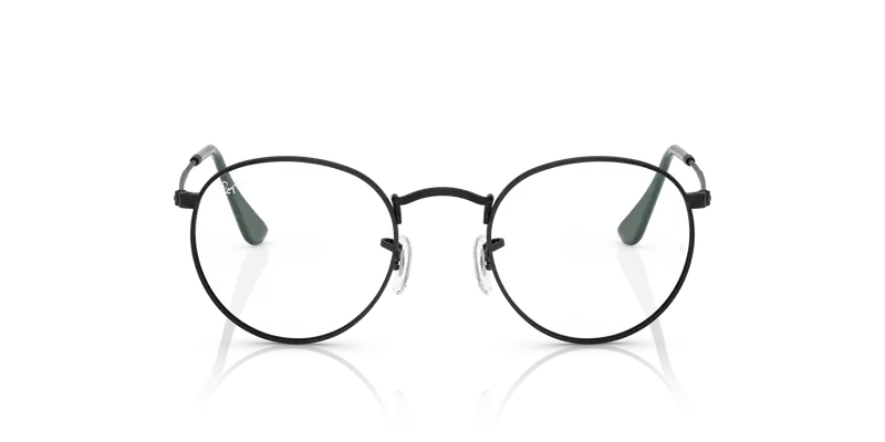 Ray - Ban Unisex RX3447V ROUND METAL 2509 Montature da vista Metallo Nero Trasparente Rotonda Normale miniatura 2