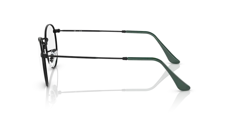 Ray - Ban Unisex RX3447V ROUND METAL 2509 Montature da vista Metallo Nero Trasparente Rotonda Normale miniatura 3