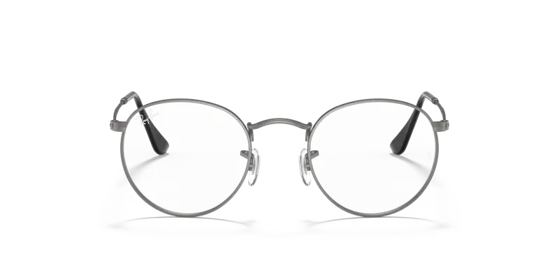 Ray - Ban Unisex RX3447V ROUND METAL 2620 Montature da vista Metallo Grigio Trasparente Rotonda Normale miniatura 2