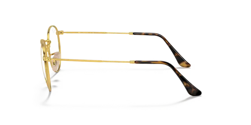 Ray - Ban Unisex RX3447V ROUND METAL 2945 Montature da vista Metallo Tartaruga Trasparente Rotonda Normale miniatura 3