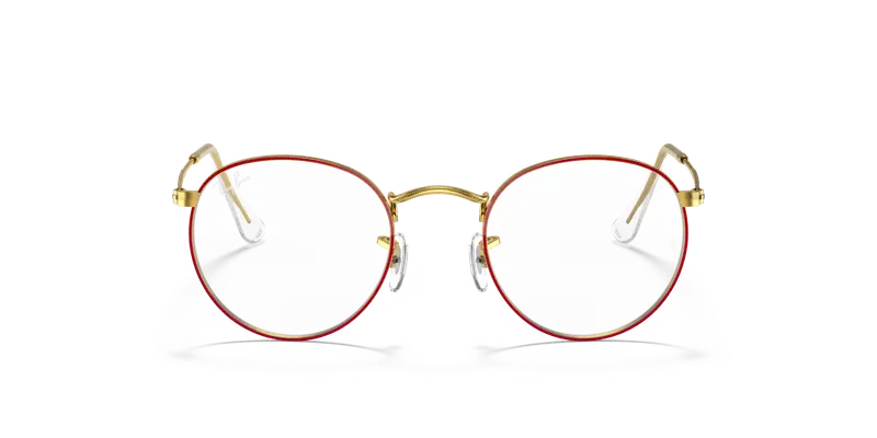 Ray - Ban Unisex RX3447V ROUND METAL 3106 Montature da vista Metallo Rosso Rotonda miniatura 2