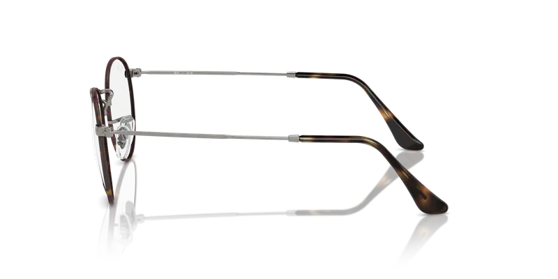 Ray - Ban Unisex RX3447V ROUND METAL 3174 Montature da vista Metallo Tartaruga Trasparente Rotonda Normale miniatura 3