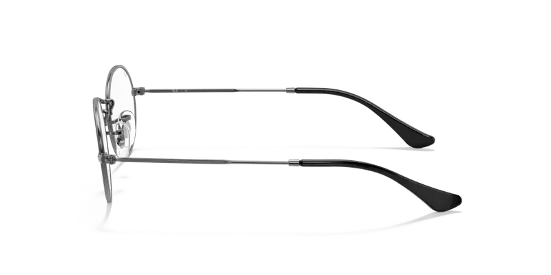 Ray - Ban Unisex RX3547V OVAL 2502 Montature da vista Metallo Grigio Trasparente Rotonda Normale miniatura 3